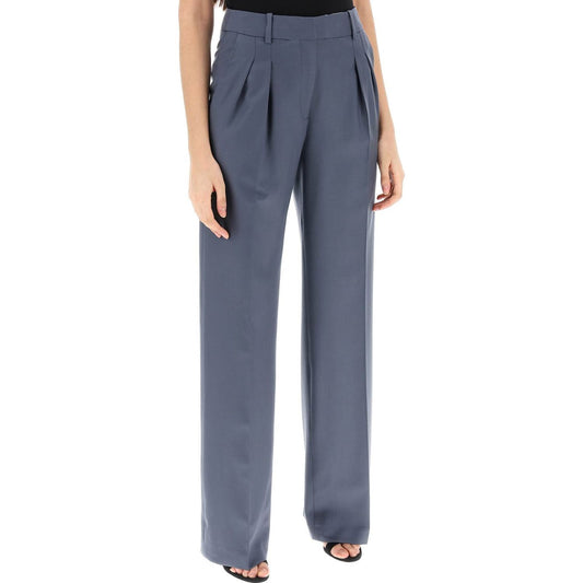 Loulou Studio sbiru double pleat trousers Trousers Loulou Studio