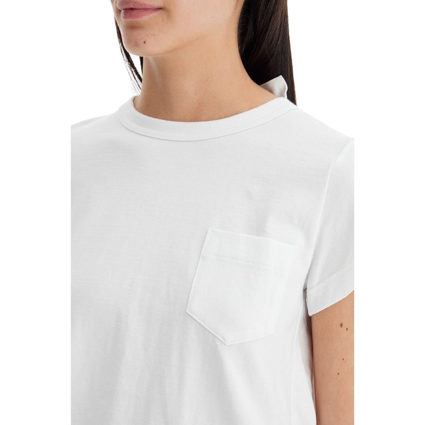 Sacai pleated back t-shirt Topwear Sacai