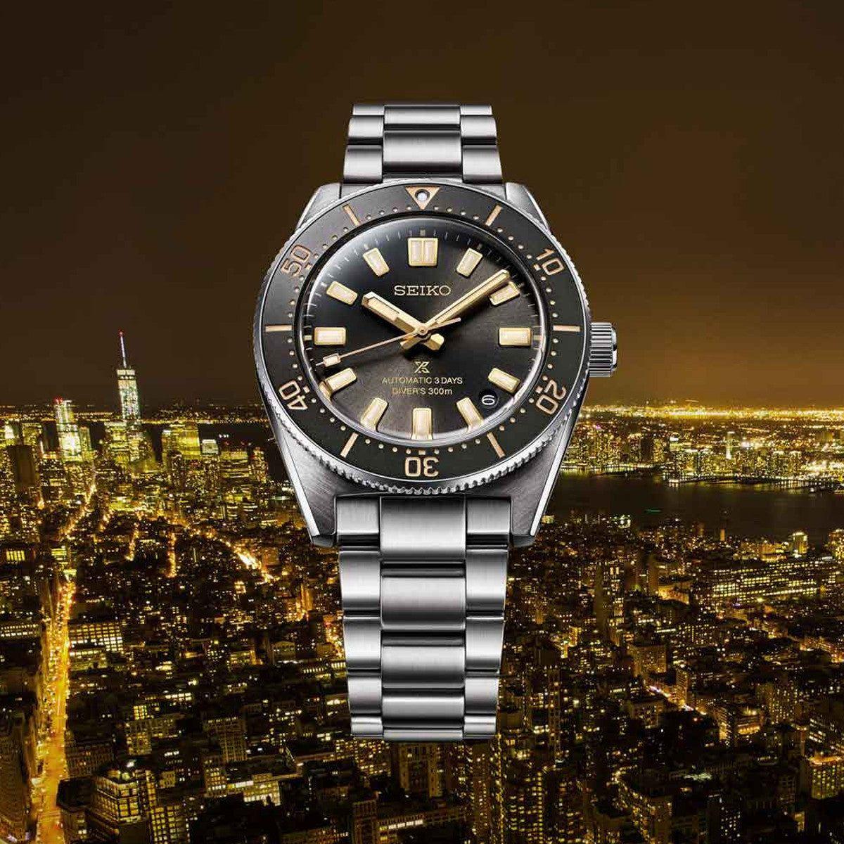 SEIKO PROSPEX Automatic 3 Days Diver's 300m - Special Edition 100th Seiko Anniversary + Extra Strap WATCHES SEIKO PROSPEX