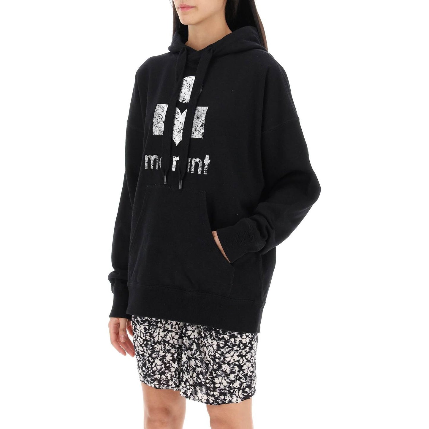 Isabel Marant Etoile mansel sweatshirt with metallic logo Topwear Isabel Marant Etoile