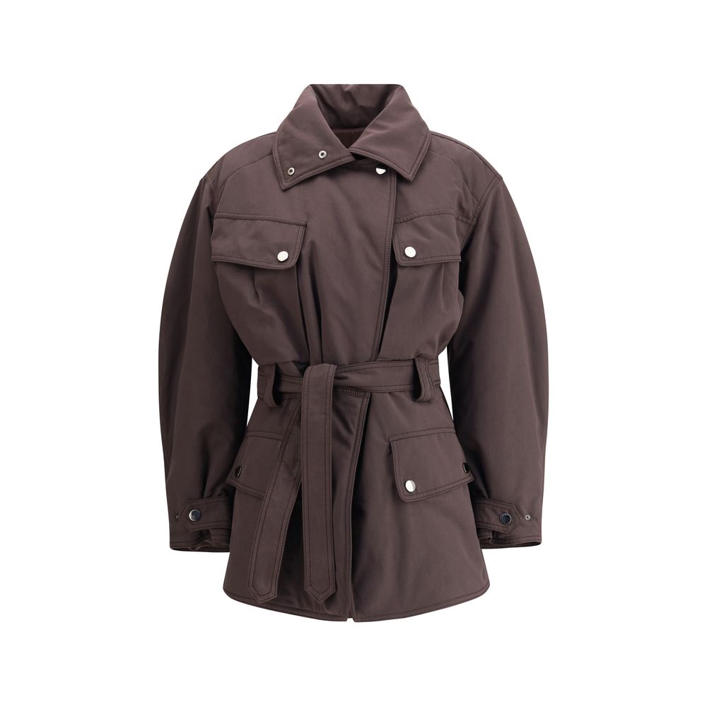 The Andamane Multicolor Polyester Coat The Andamane