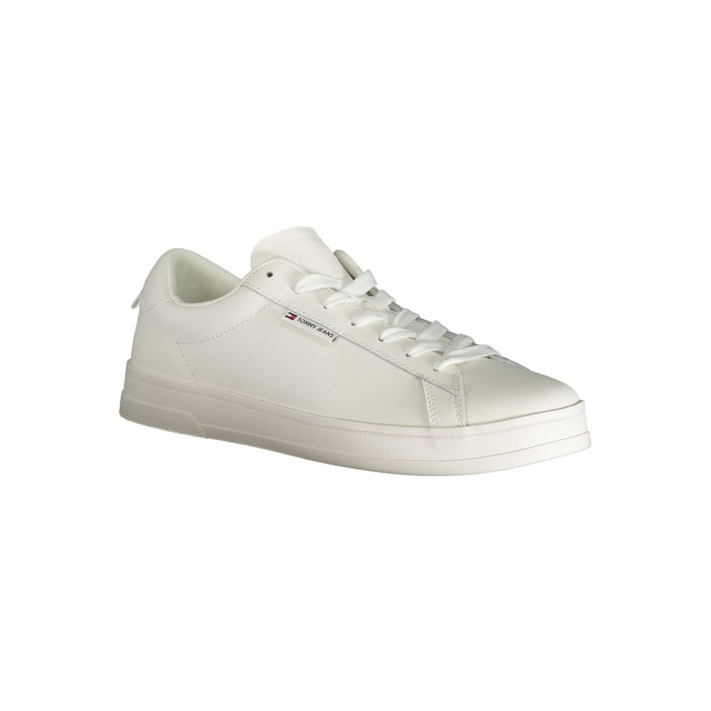 Tommy Hilfiger Bianco Poliuretano Uomo Sneaker Tommy Hilfiger