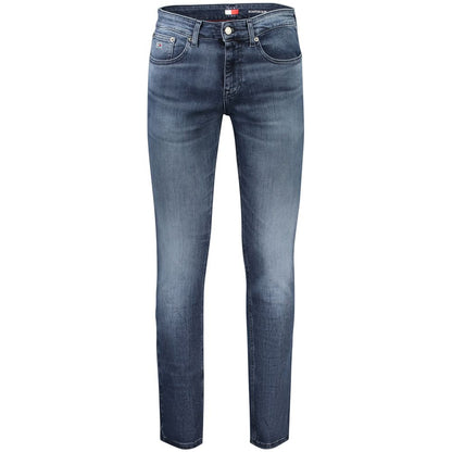 Tommy Hilfiger Blu Cotton Men's Slim Jeans
