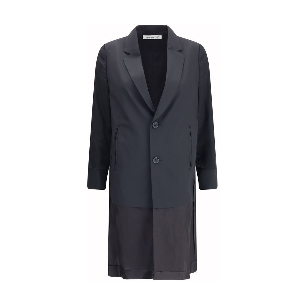 Undercover Black Polyester Coat Undercover