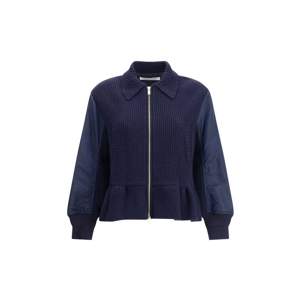 Undercover Blue Wool Bomber Undercover