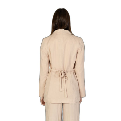 Vero Moda Pink Viscose Blazer Vero Moda