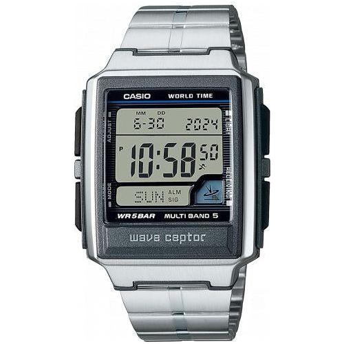 CASIO WAVE CEPTOR - WORLD TIME. RADIO CONTROLLED. Radio signal receiver (EU. USA. Japan) WATCHES CASIO COLLECTION & VINTAGE