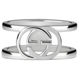 GUCCI JEWELS Mod. INTERLOCKING G Ring GUCCI JEWELS